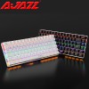 Ajazz AK33 Wired BT5.0 Dual-mode Mechanical Keyboard Office Typing Mobile Phone Tablet Notebook Computer Universal Peripherals Black And White Wired Dual-mode Green Axis Red Axis